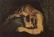 Edvard Munch Leech oil
